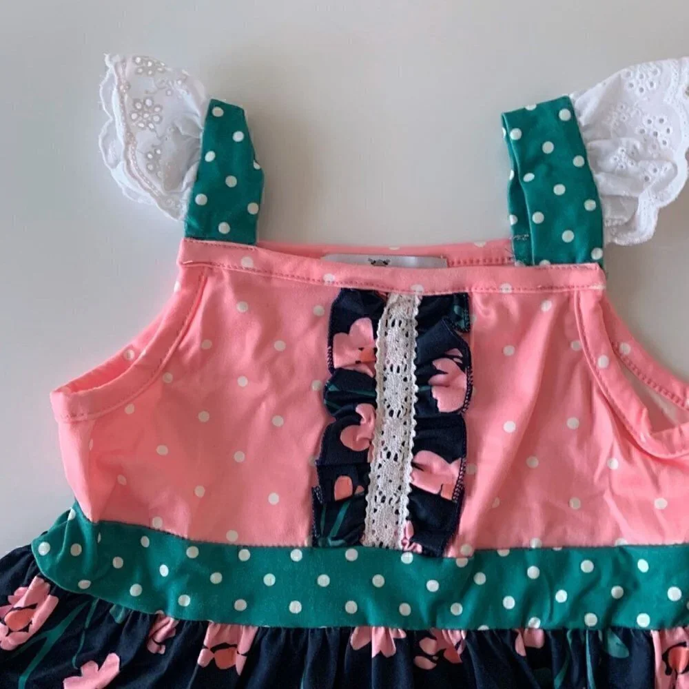 NEW Adorable Sweetness Girl Tunic And Capri Set 6 Years